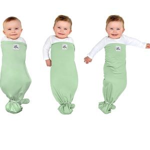 Green Ollie Swaddle